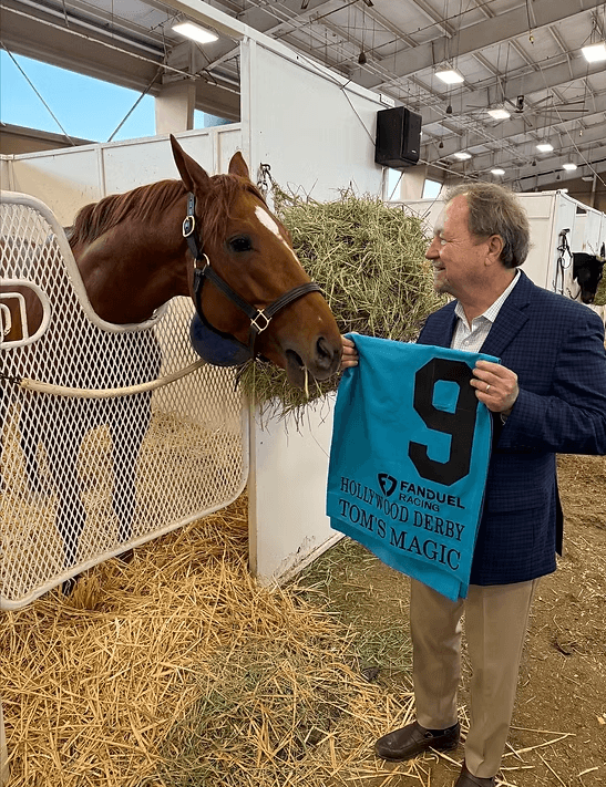 Tom’s Magic Finishes 2nd, Beaten a Neck, in the Grade 1 Hollywood Derby